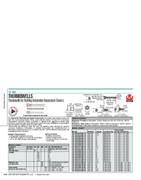 Thumbnail of document Data Sheet - TE-TNS Thermowells